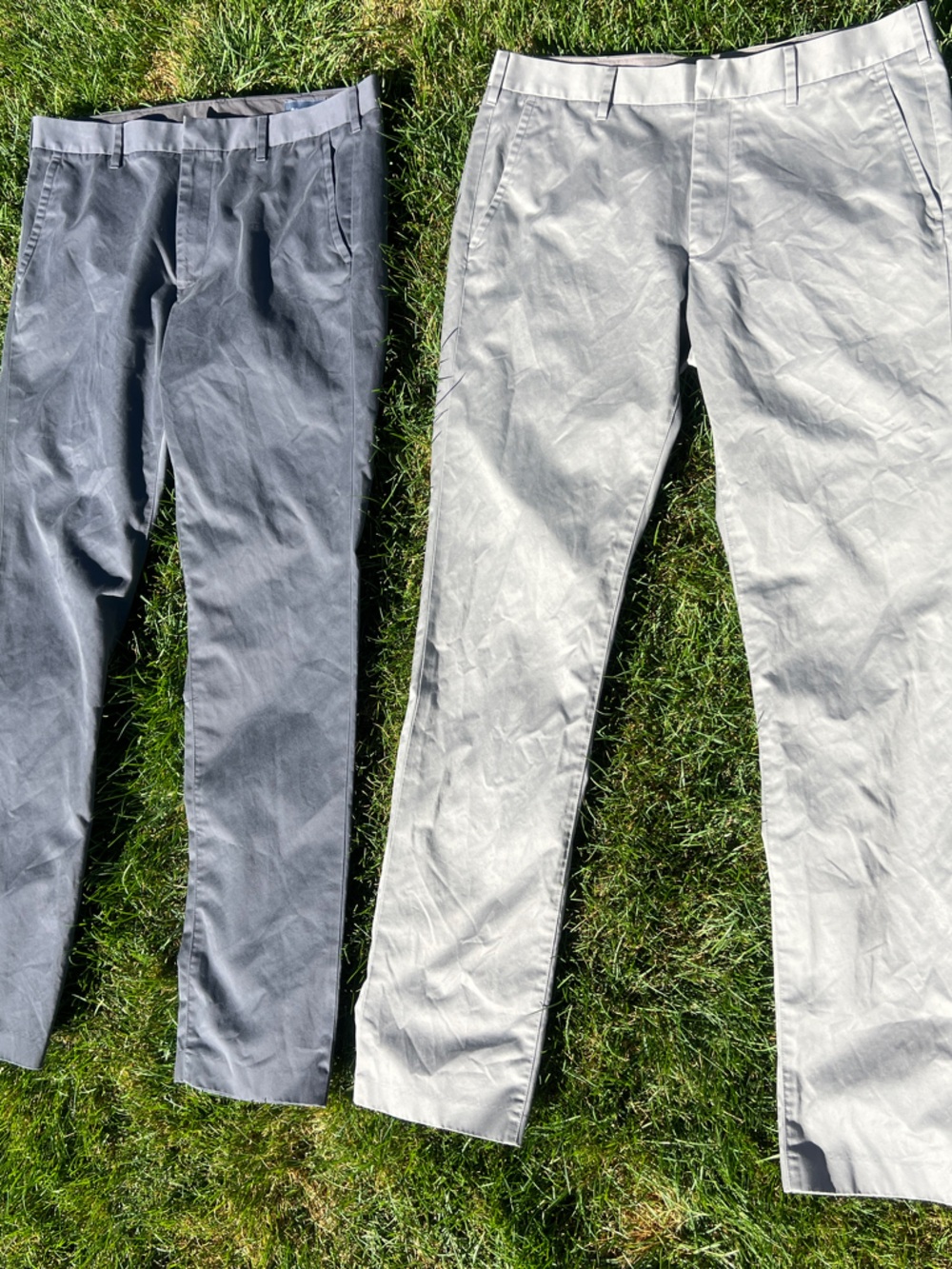 Bonobos Two Chinos in Gray and Light Gray 34x34